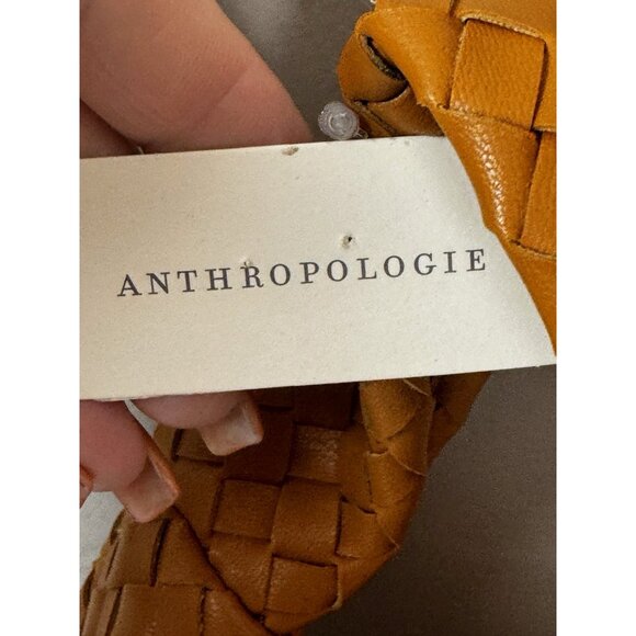 Anthropologie Boho Melie Bianco Weave Vegan Shoulder Bag Purse Hobo Bag NWT FLAW - Picture 6 of 16